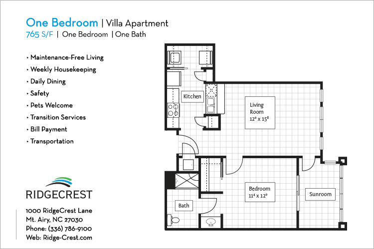 1 Bedroom Villa Apartment