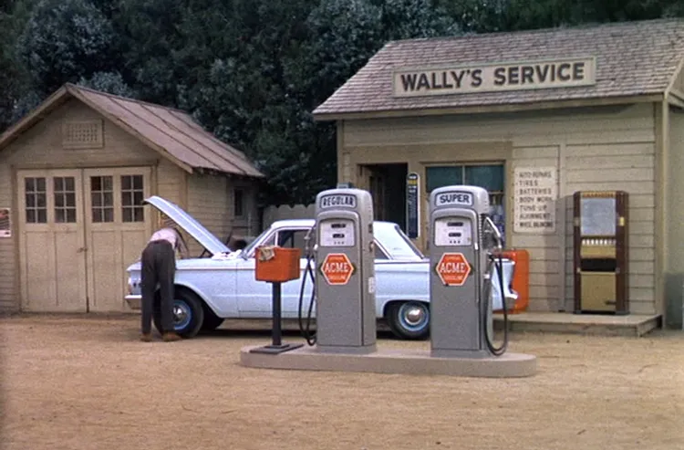 Historic Wally's Service Station in downtown Mount Airy NC image 2