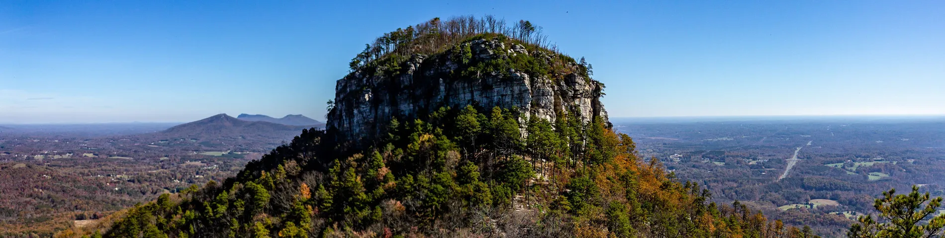 Pilot Mountain State Park near Mount Airy NC